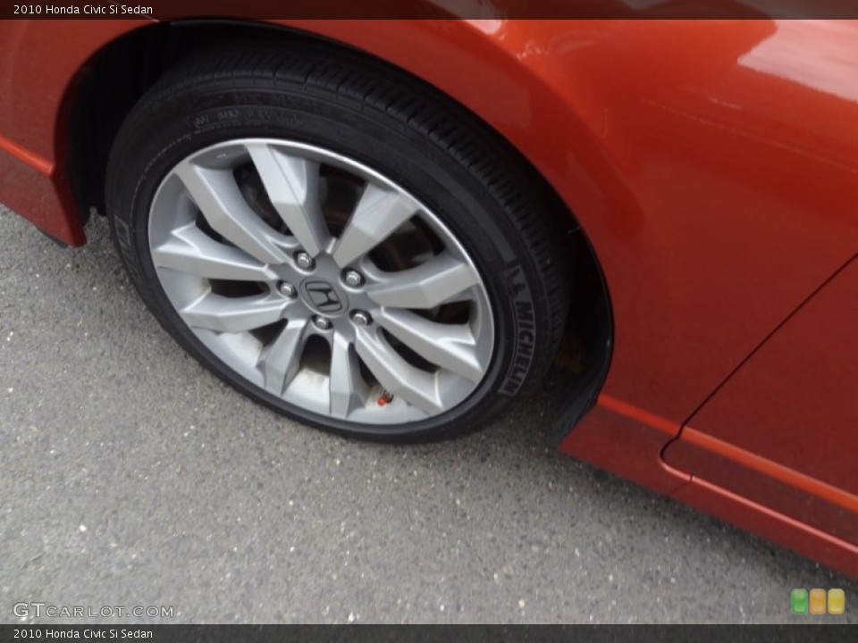 2010 Honda Civic Si Sedan Wheel and Tire Photo #64979261