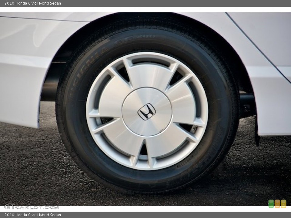 2010 Honda Civic Hybrid Sedan Wheel and Tire Photo #64979298