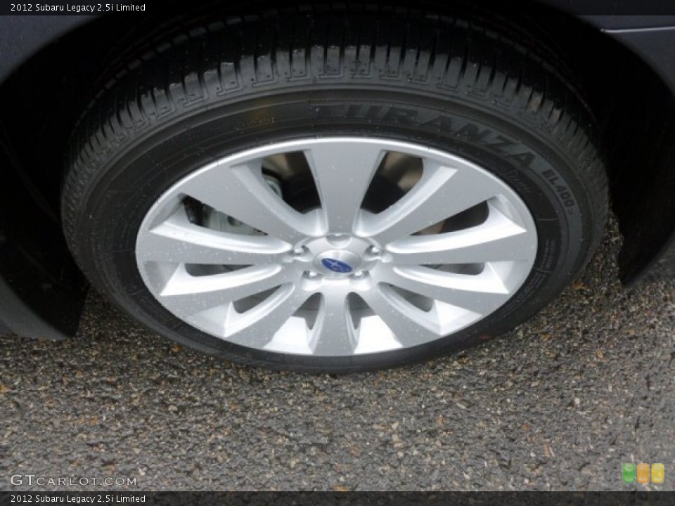 2012 Subaru Legacy 2.5i Limited Wheel and Tire Photo #64981870
