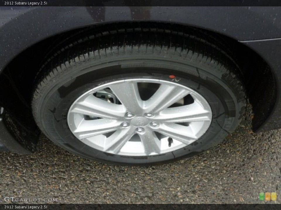 2012 Subaru Legacy 2.5i Wheel and Tire Photo #64982048