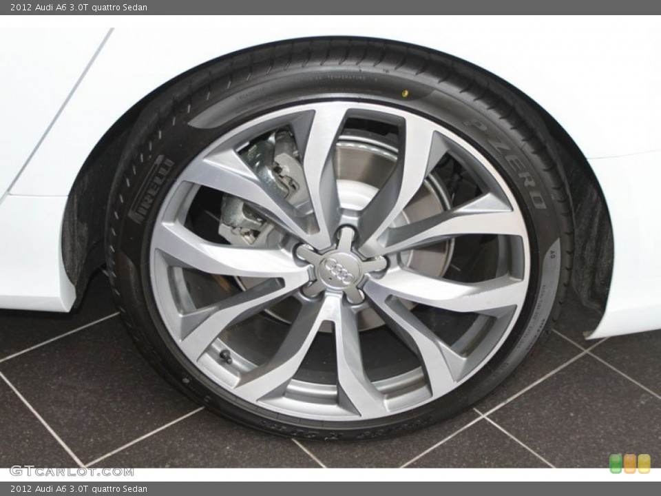 2012 Audi A6 3.0T quattro Sedan Wheel and Tire Photo #64991360