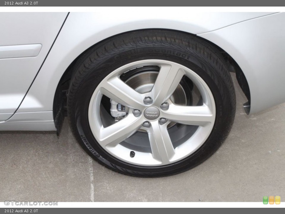 2012 Audi A3 2.0T Wheel and Tire Photo #64992650