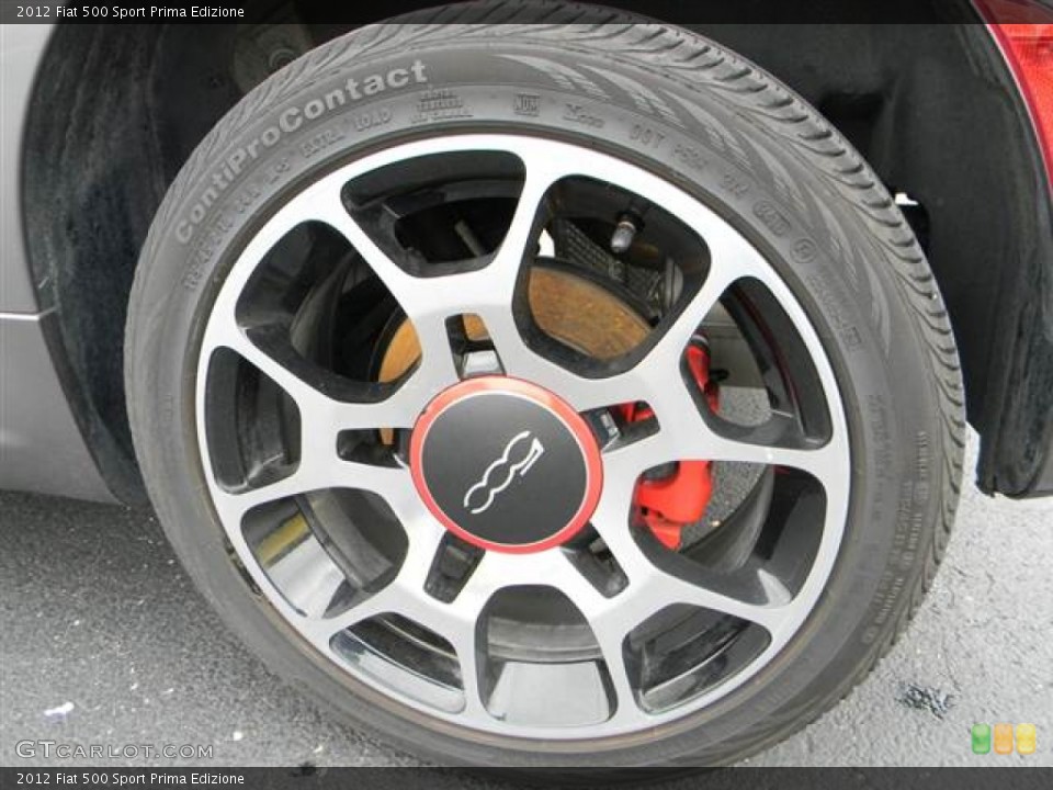 2012 Fiat 500 Sport Prima Edizione Wheel and Tire Photo #64998033