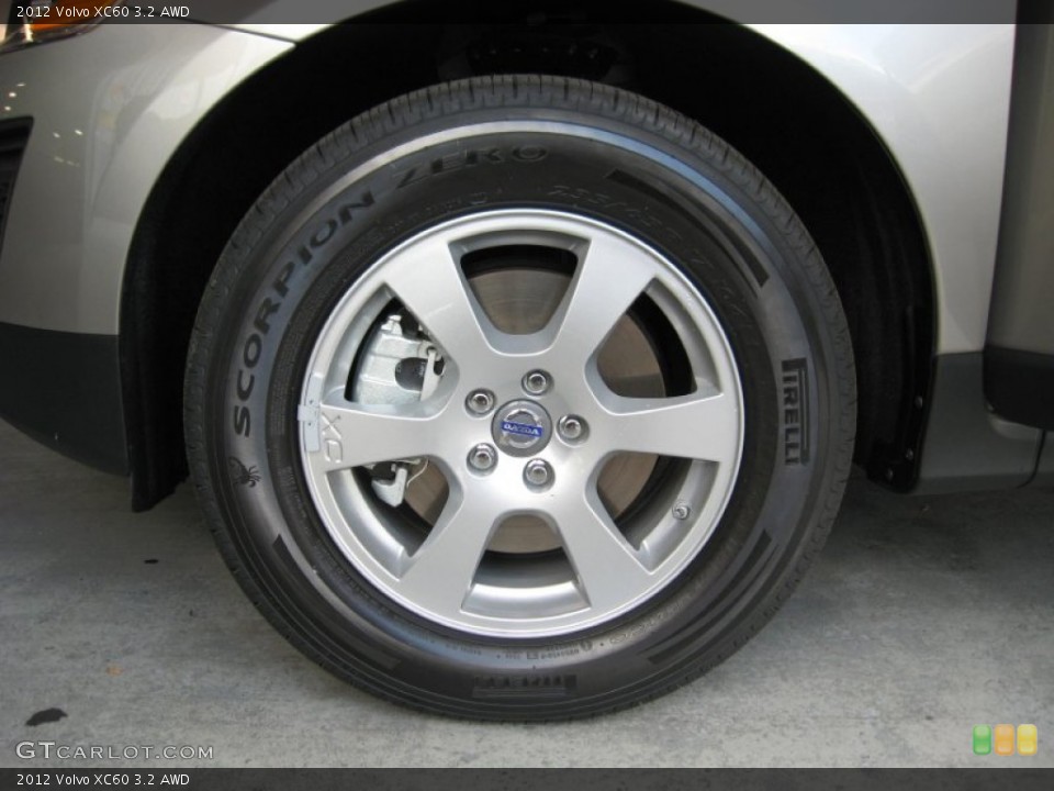 2012 Volvo XC60 3.2 AWD Wheel and Tire Photo #65000585