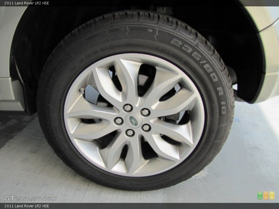 2011 Land Rover LR2 HSE Wheel and Tire Photo #65035115