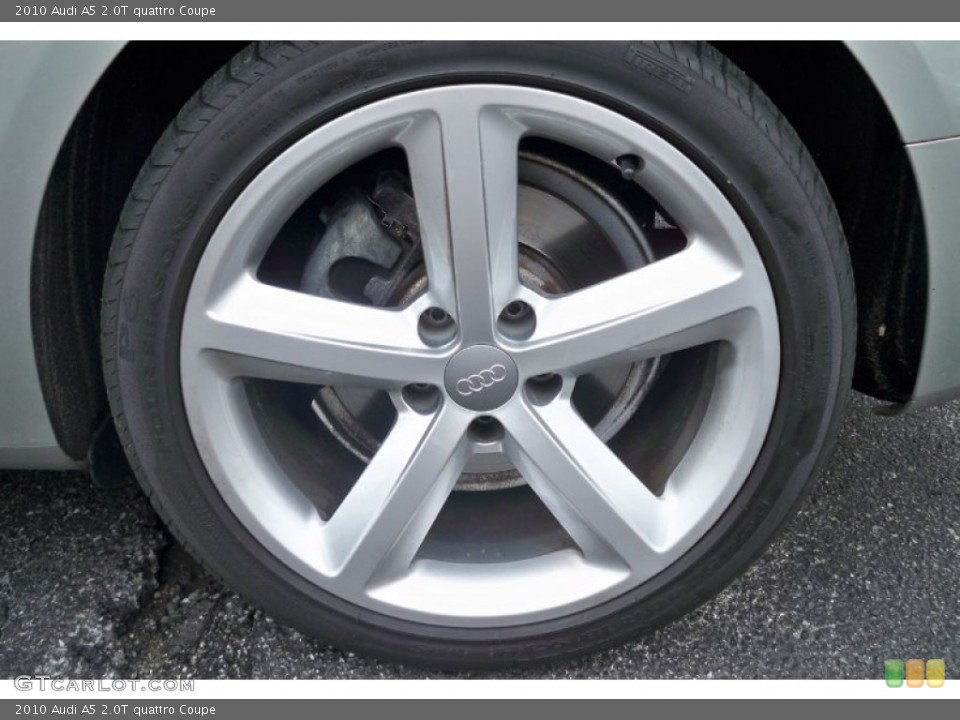 2010 Audi A5 2.0T quattro Coupe Wheel and Tire Photo #65037428