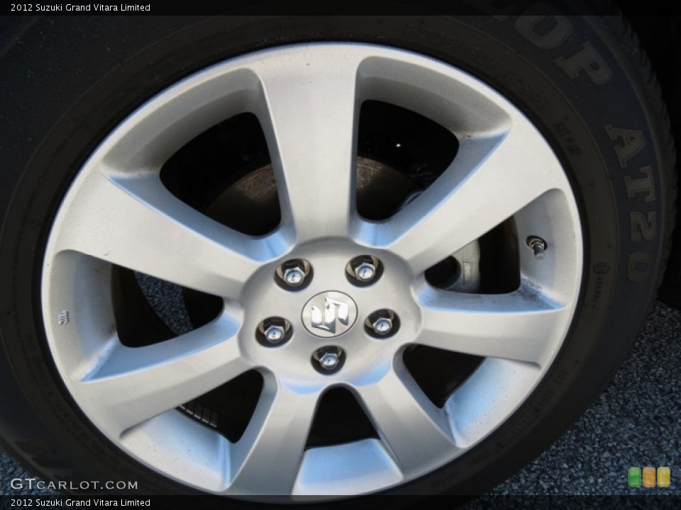2012 Suzuki Grand Vitara Limited Wheel and Tire Photo #65044030