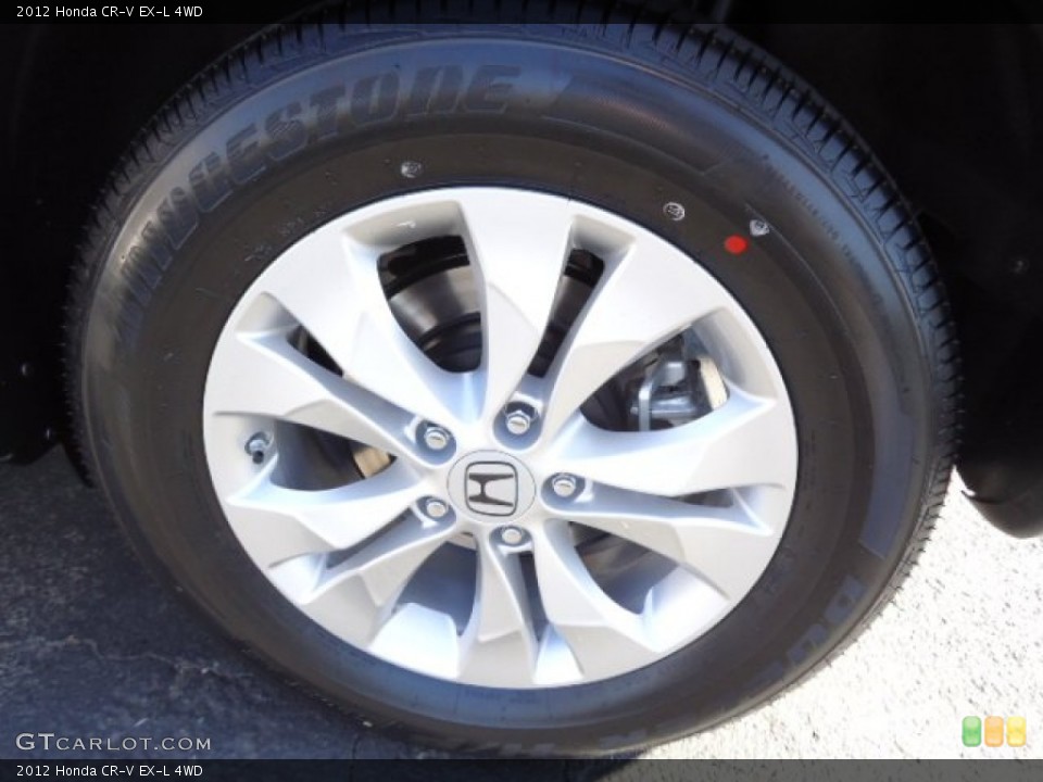 2012 Honda CR-V EX-L 4WD Wheel and Tire Photo #65050195