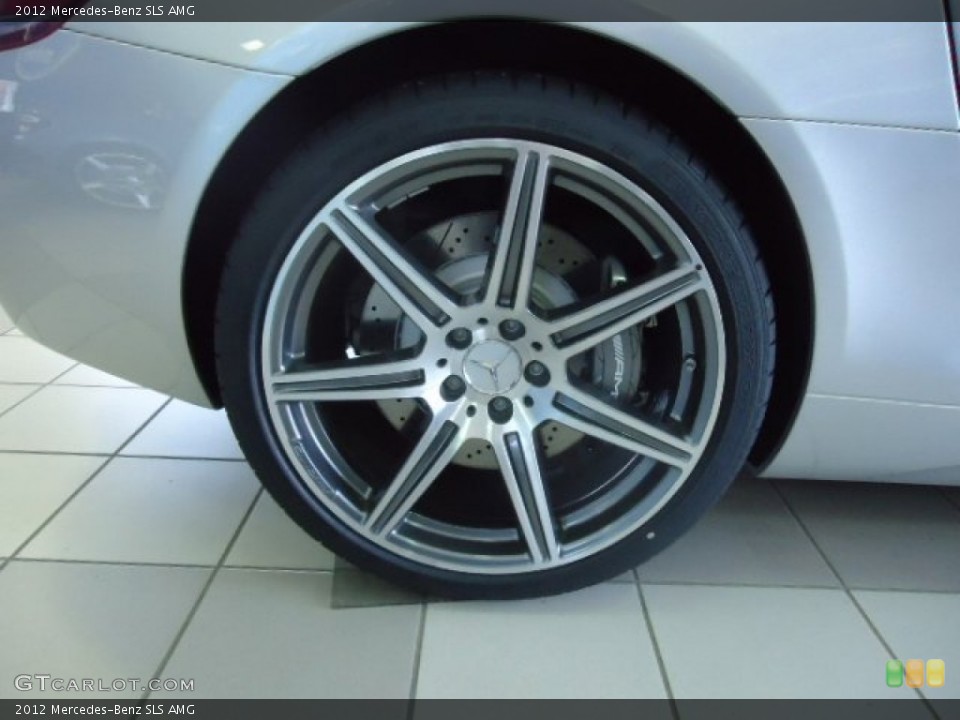 2012 Mercedes-Benz SLS AMG Wheel and Tire Photo #65053459