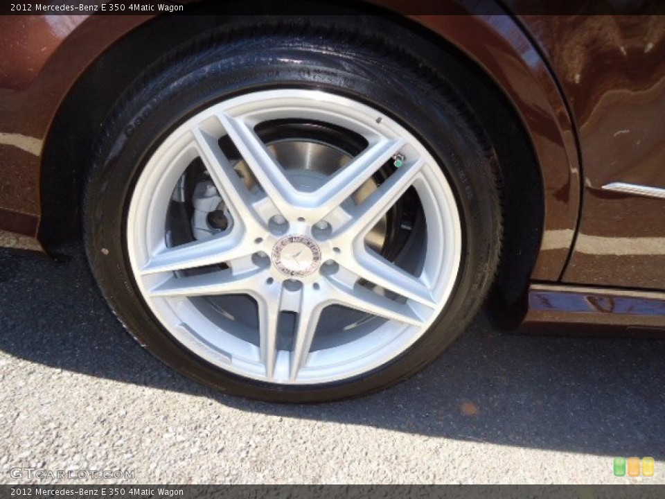2012 Mercedes-Benz E 350 4Matic Wagon Wheel and Tire Photo #65053747