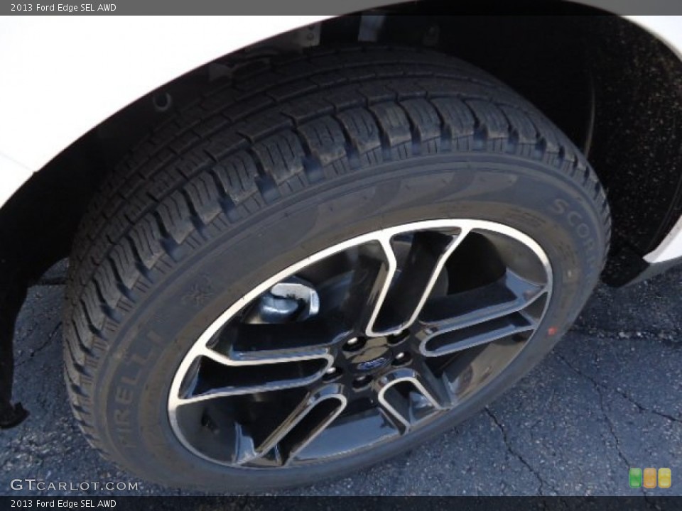 2013 Ford Edge SEL AWD Wheel and Tire Photo #65063104