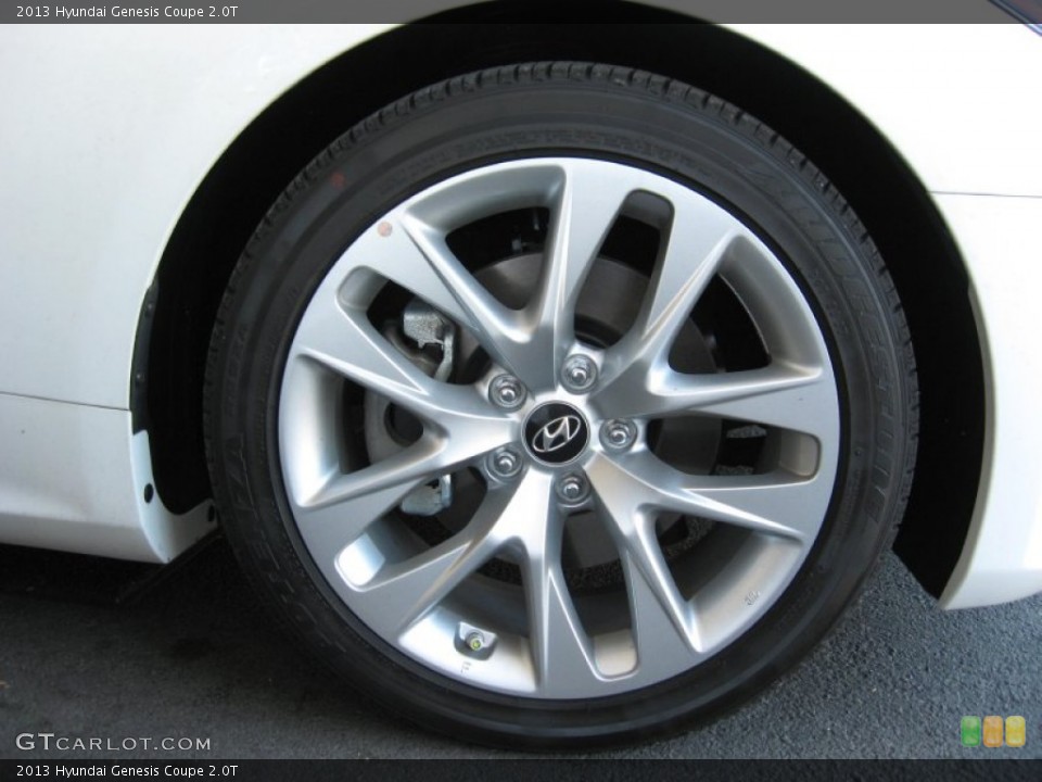 2013 Hyundai Genesis Coupe 2.0T Wheel and Tire Photo #65071826