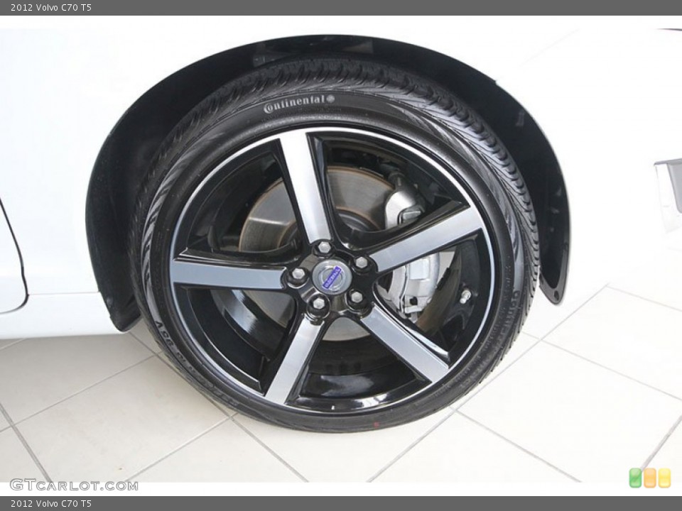2012 Volvo C70 T5 Wheel and Tire Photo #65072474
