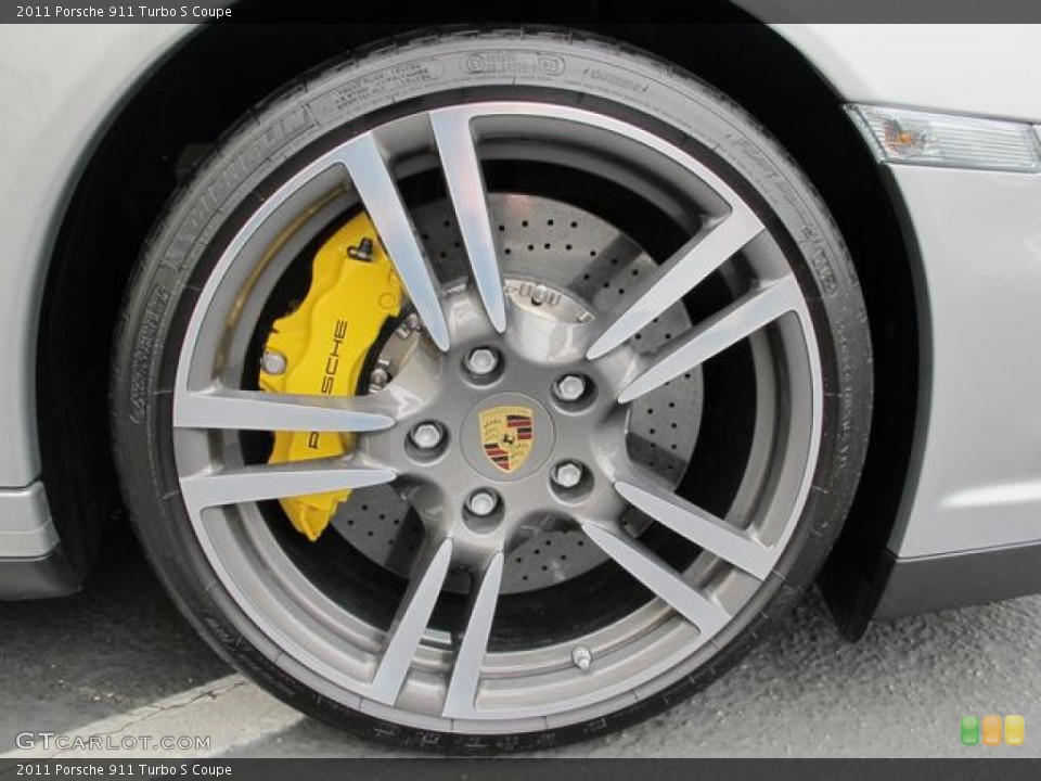 2011 Porsche 911 Turbo S Coupe Wheel and Tire Photo #65073155