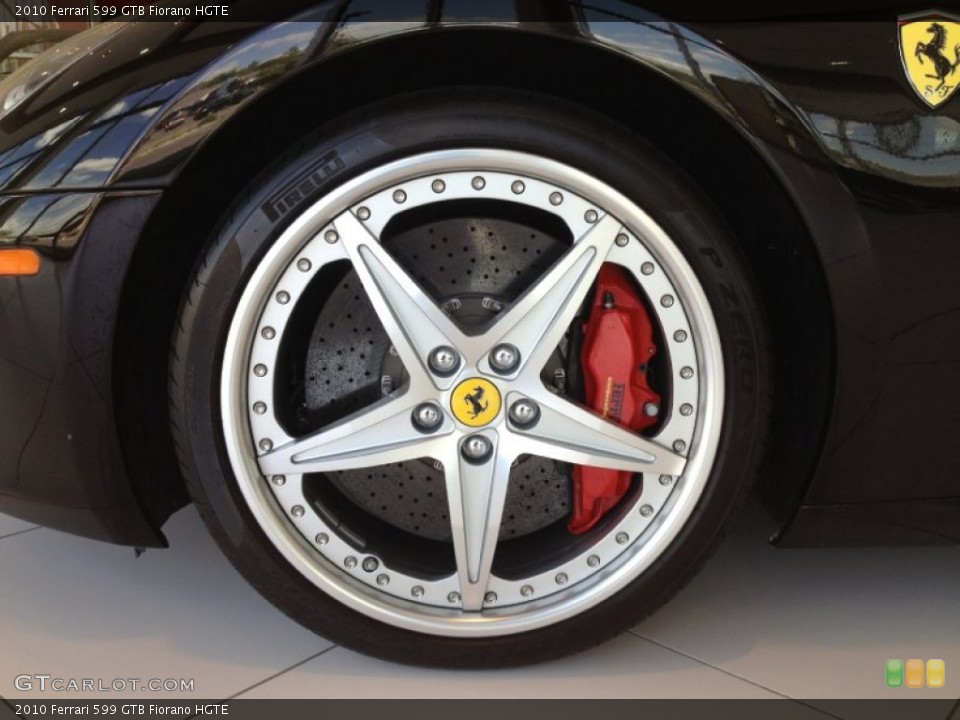 2010 Ferrari 599 GTB Fiorano HGTE Wheel and Tire Photo #65078744