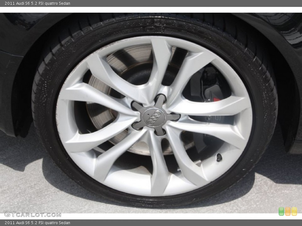 2011 Audi S6 5.2 FSI quattro Sedan Wheel and Tire Photo #65080860