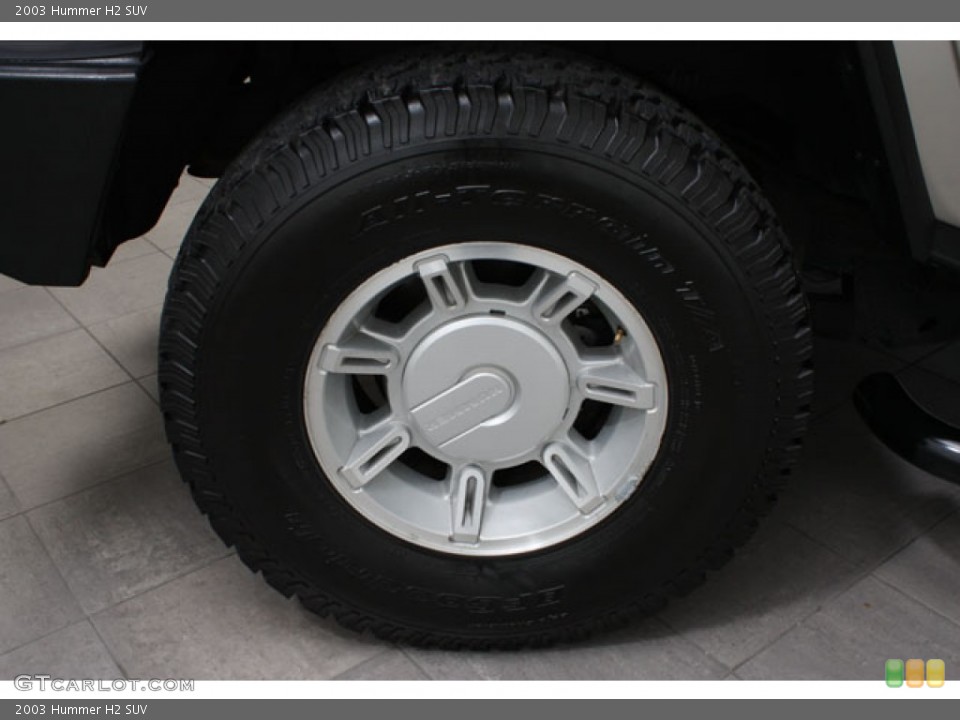2003 Hummer H2 SUV Wheel and Tire Photo #65098209