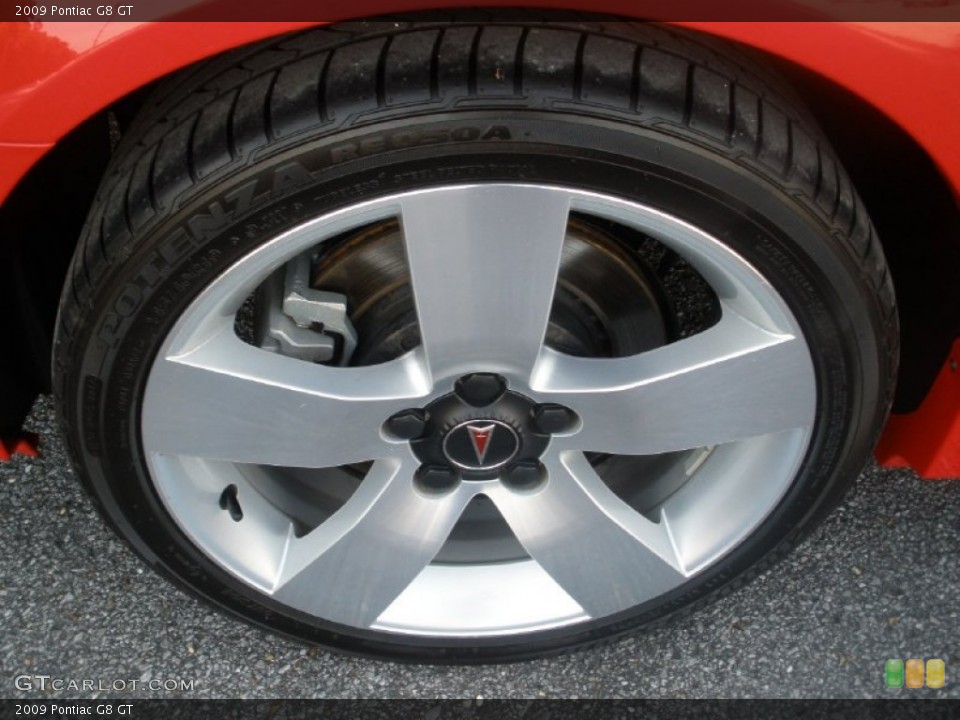 2009 Pontiac G8 GT Wheel and Tire Photo #65100697
