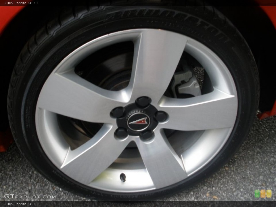 2009 Pontiac G8 GT Wheel and Tire Photo #65100705