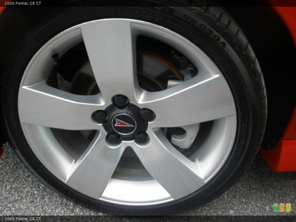 2009 Pontiac G8 GT Wheel and Tire Photo #65100726