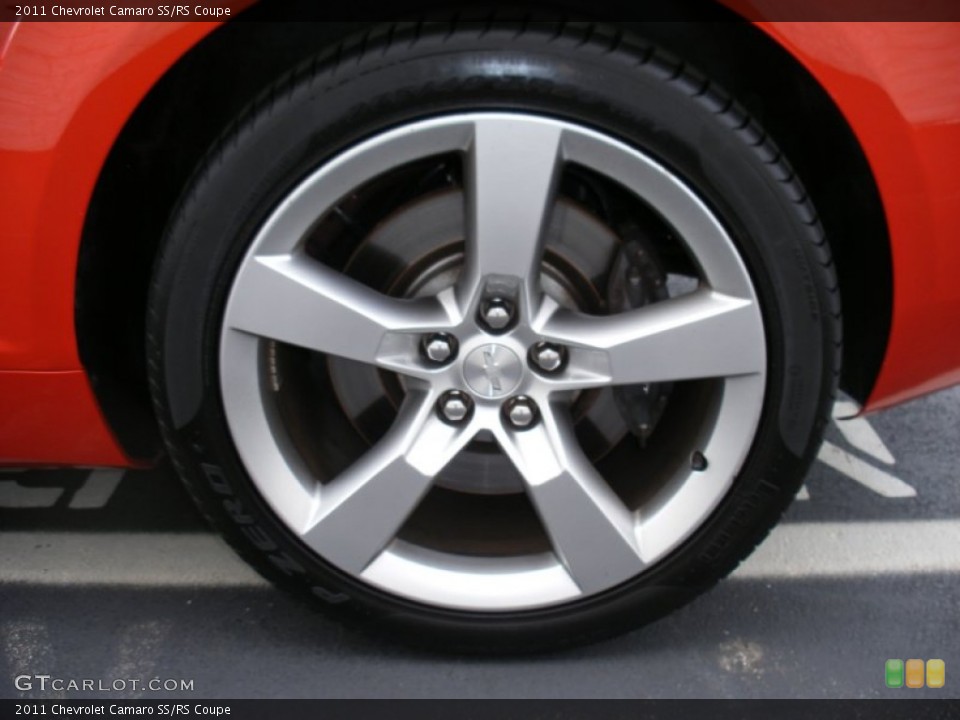 2011 Chevrolet Camaro SS/RS Coupe Wheel and Tire Photo #65122270