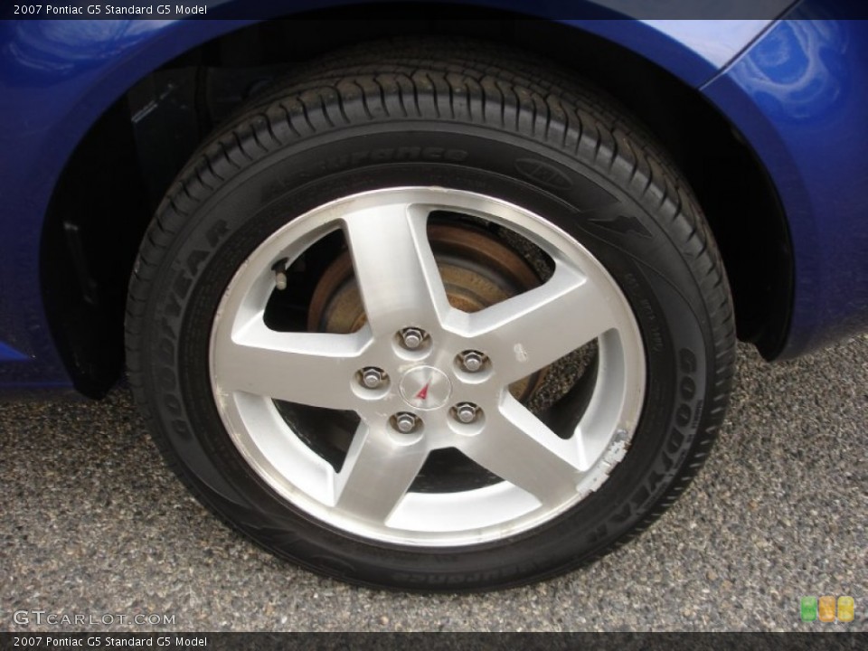 2007 Pontiac G5  Wheel and Tire Photo #65130754