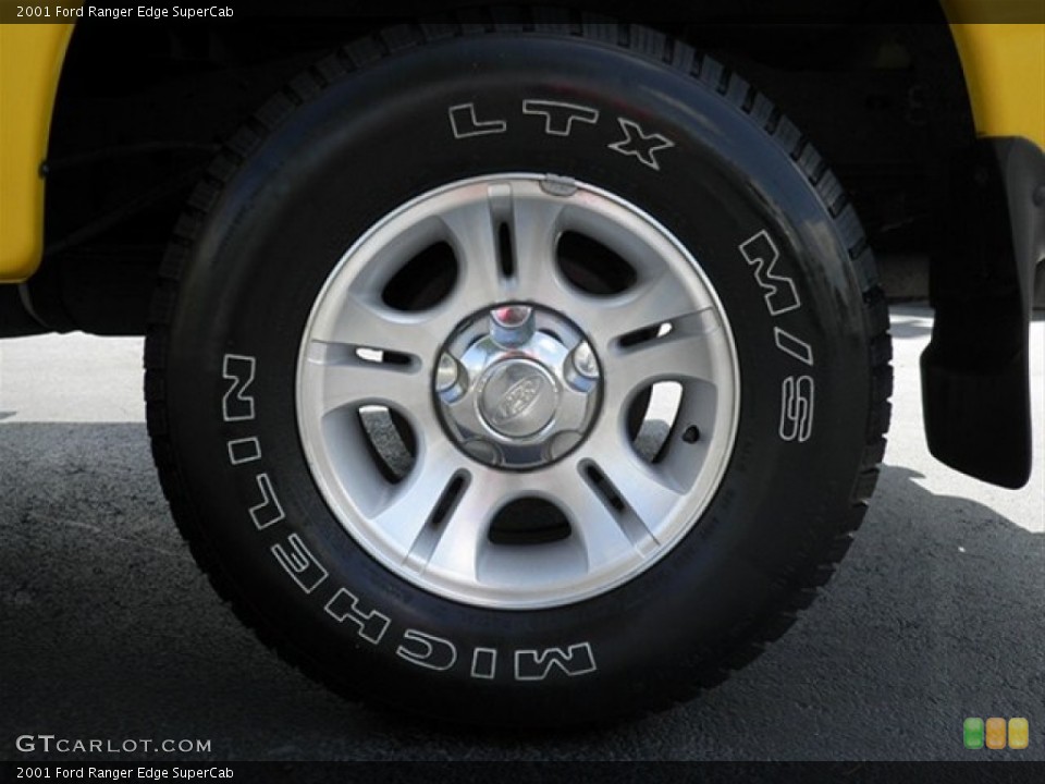 2001 Ford Ranger Edge SuperCab Wheel and Tire Photo #65137068