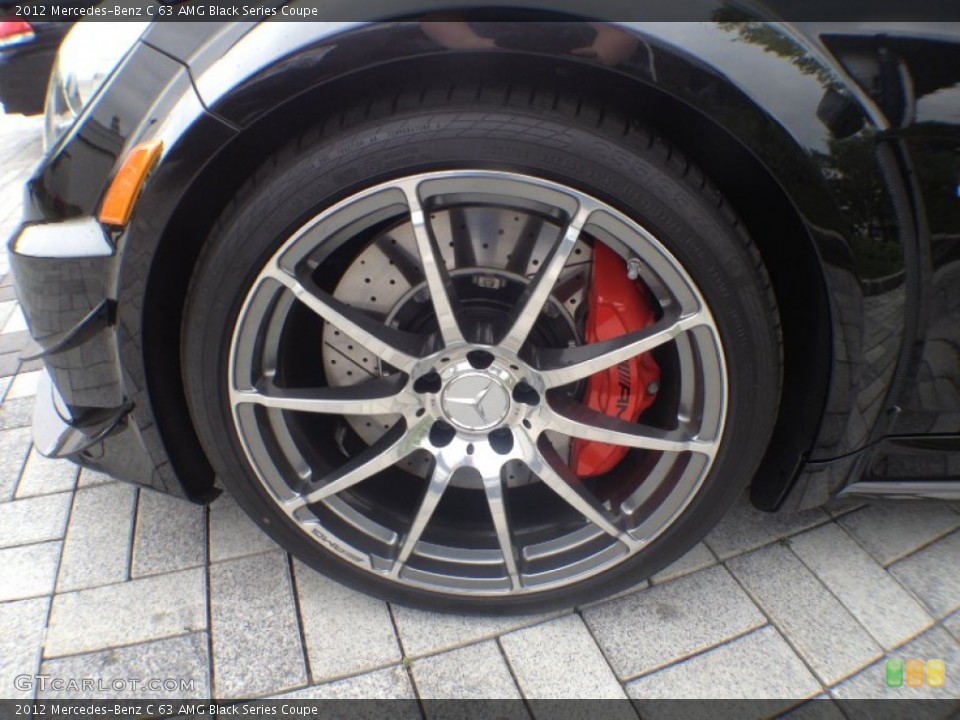 2012 Mercedes-Benz C 63 AMG Black Series Coupe Wheel and Tire Photo #65139659