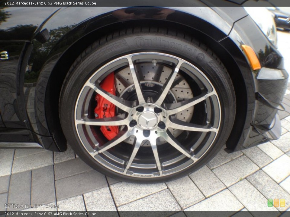 2012 Mercedes-Benz C 63 AMG Black Series Coupe Wheel and Tire Photo #65139668