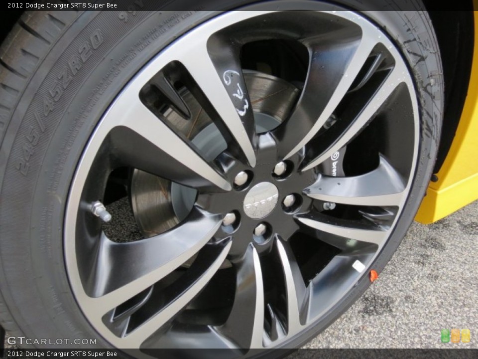 2012 Dodge Charger SRT8 Super Bee Wheel and Tire Photo #65139680