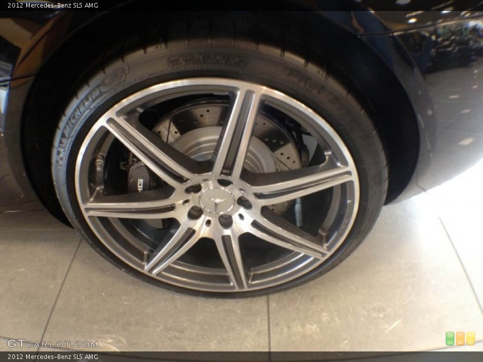 2012 Mercedes-Benz SLS AMG Wheel and Tire Photo #65139941