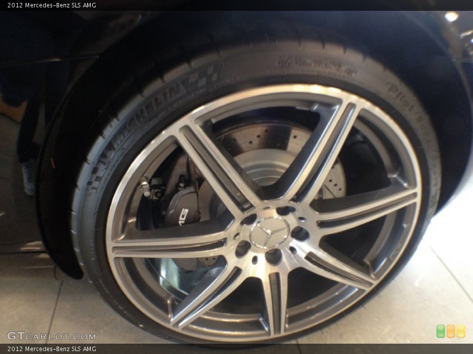 2012 Mercedes-Benz SLS AMG Wheel and Tire Photo #65139992