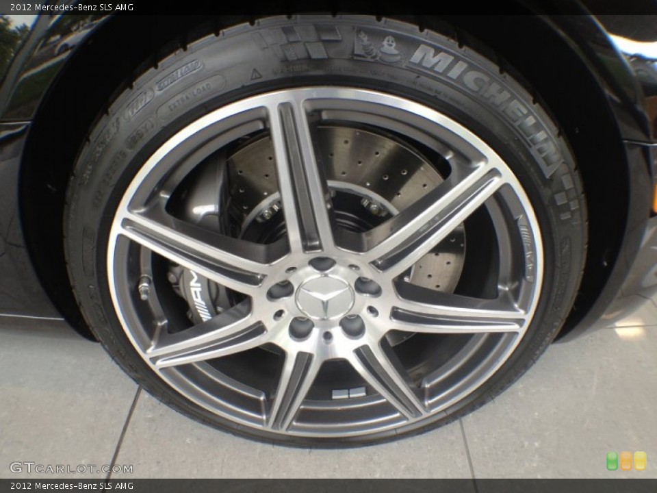 2012 Mercedes-Benz SLS AMG Wheel and Tire Photo #65140007