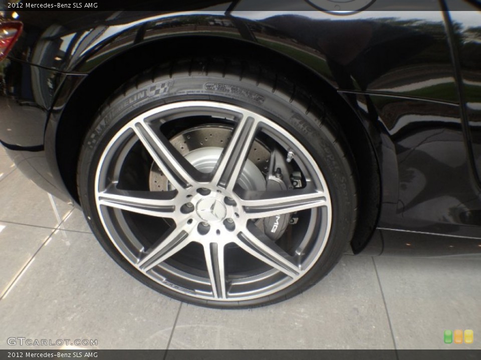 2012 Mercedes-Benz SLS AMG Wheel and Tire Photo #65140016