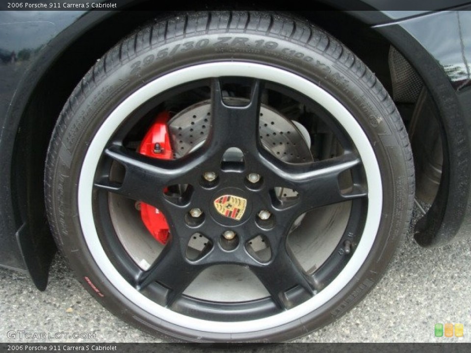 2006 Porsche 911 Carrera S Cabriolet Wheel and Tire Photo #65141616