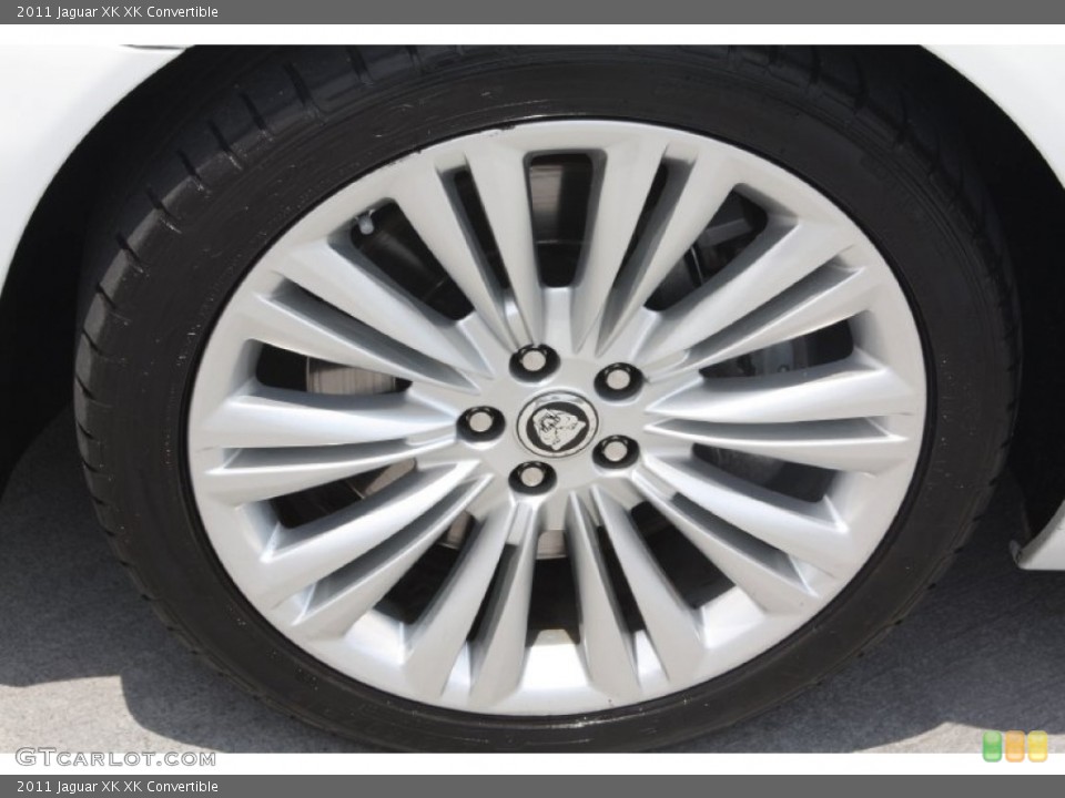2011 Jaguar XK XK Convertible Wheel and Tire Photo #65143955