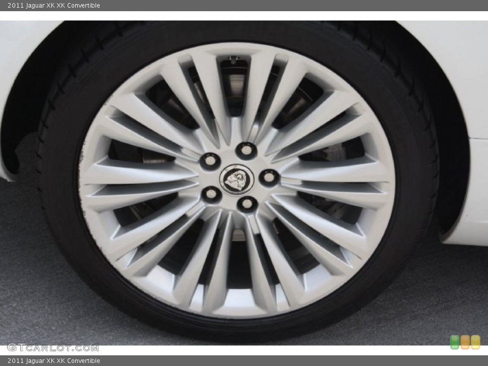 2011 Jaguar XK XK Convertible Wheel and Tire Photo #65143989