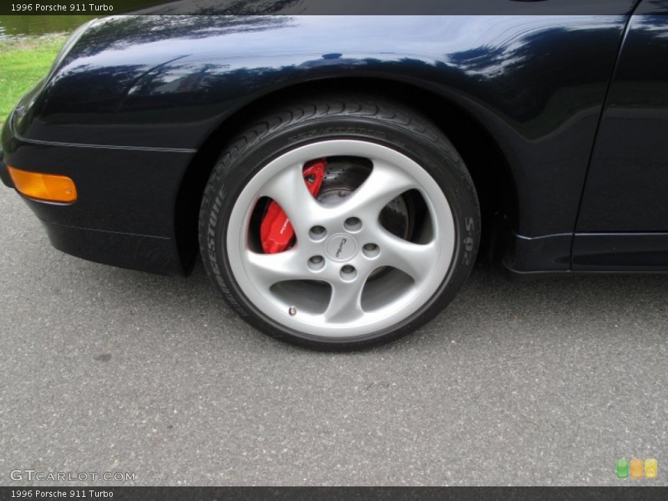 1996 Porsche 911 Turbo Wheel and Tire Photo #65154063