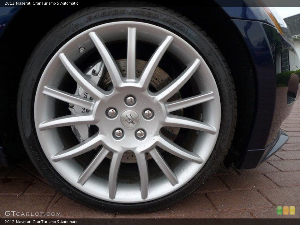 2012 Maserati GranTurismo S Automatic Wheel and Tire Photo #65167998