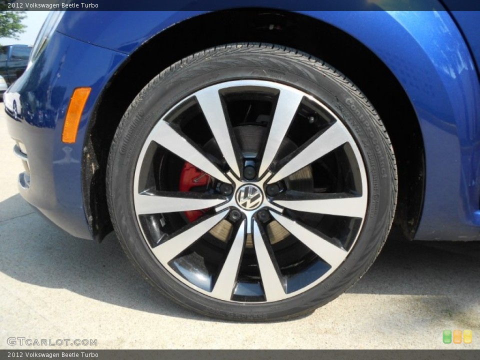 2012 Volkswagen Beetle Turbo Wheel and Tire Photo #65196841