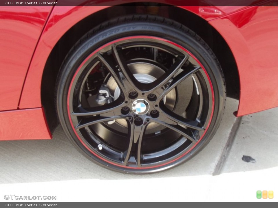 2012 BMW 3 Series Custom Wheel and Tire Photo #65201202