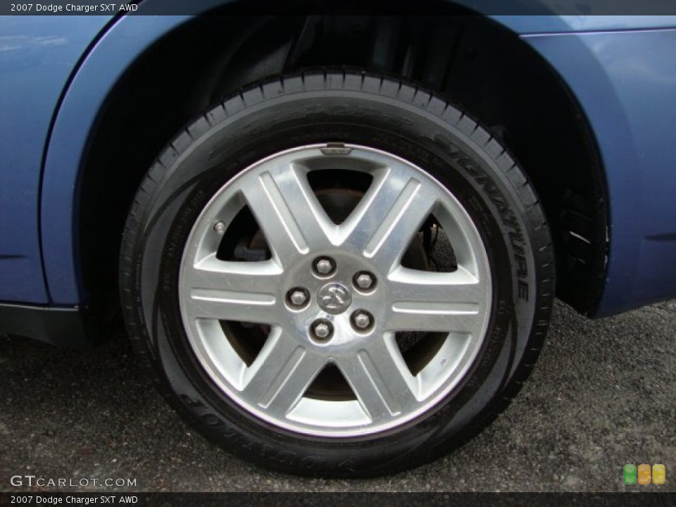 2007 Dodge Charger SXT AWD Wheel and Tire Photo #65204763