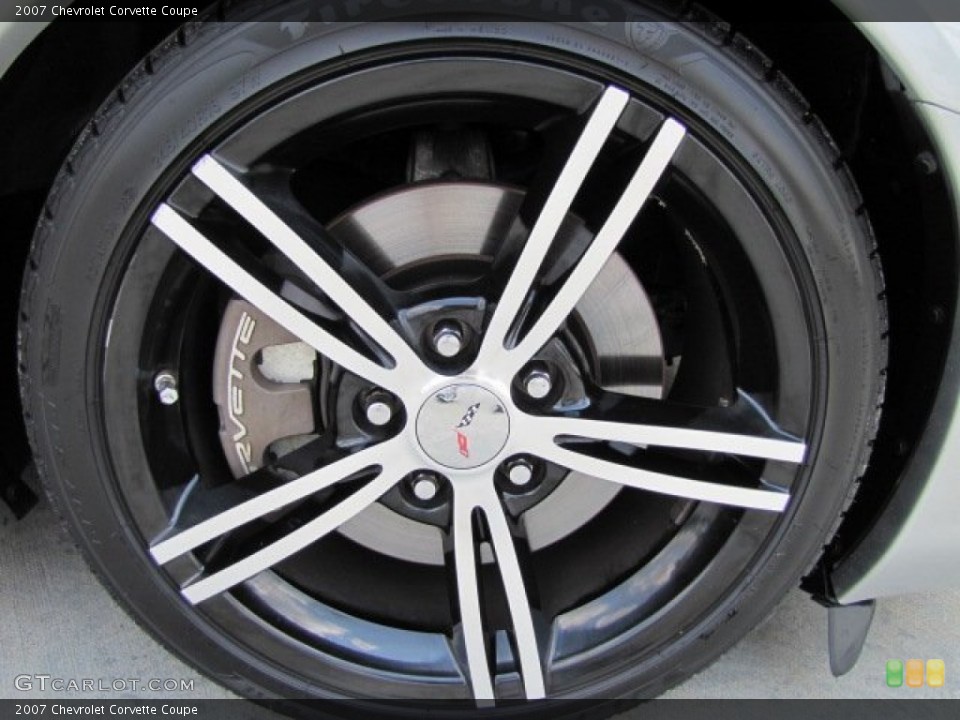 2007 Chevrolet Corvette Custom Wheel and Tire Photo #65215621