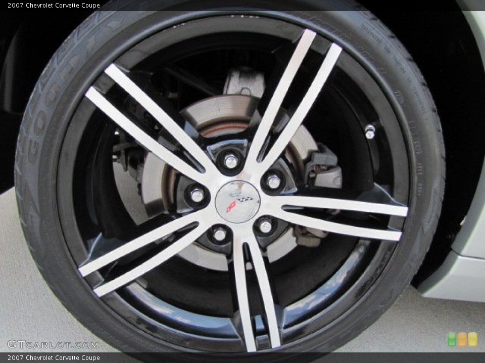 2007 Chevrolet Corvette Custom Wheel and Tire Photo #65215630