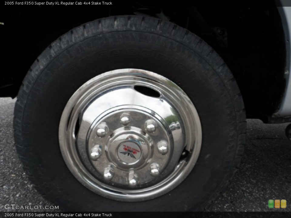 2005 Ford F350 Super Duty XL Regular Cab 4x4 Stake Truck Wheel and Tire Photo #65220169