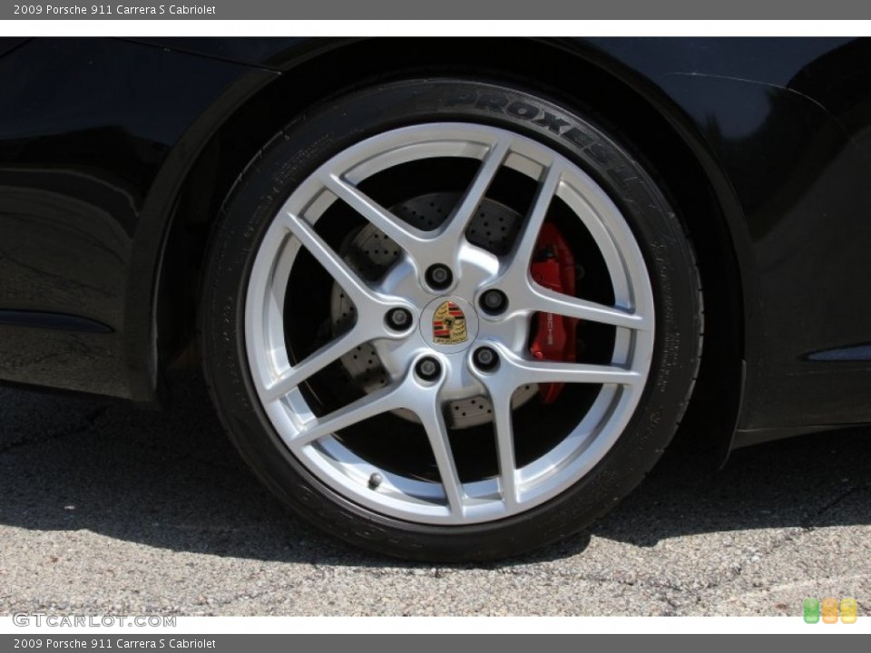2009 Porsche 911 Carrera S Cabriolet Wheel and Tire Photo #65223439