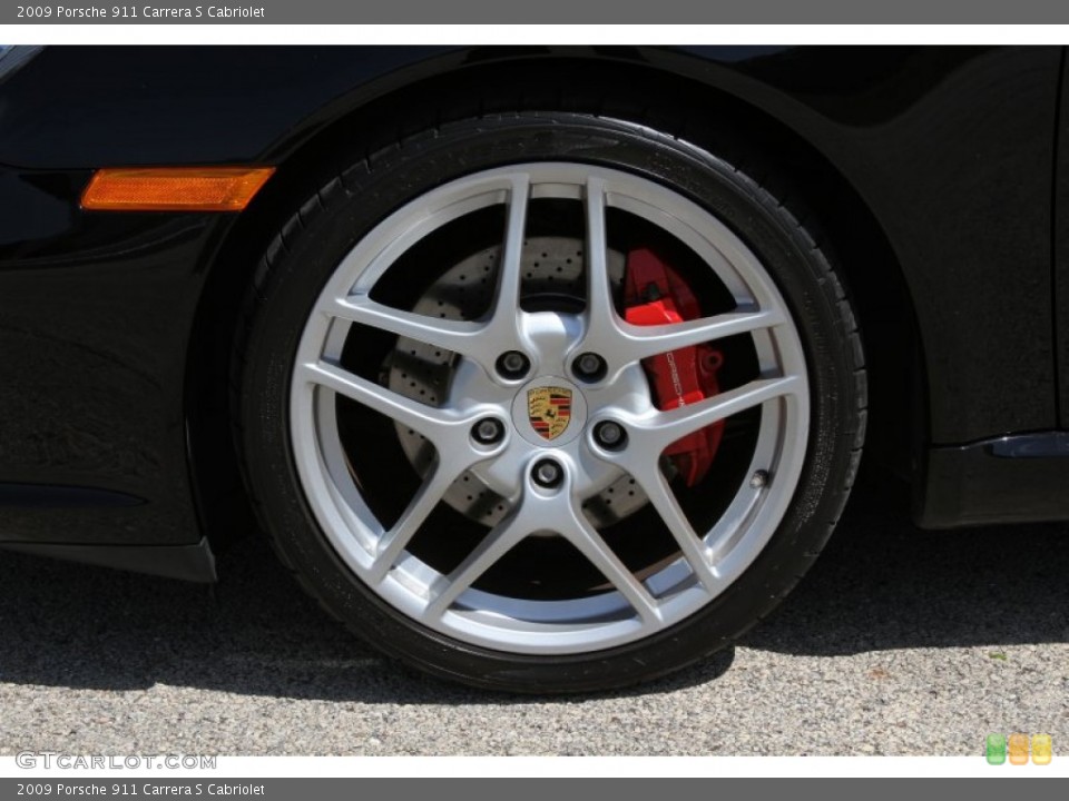 2009 Porsche 911 Carrera S Cabriolet Wheel and Tire Photo #65223445