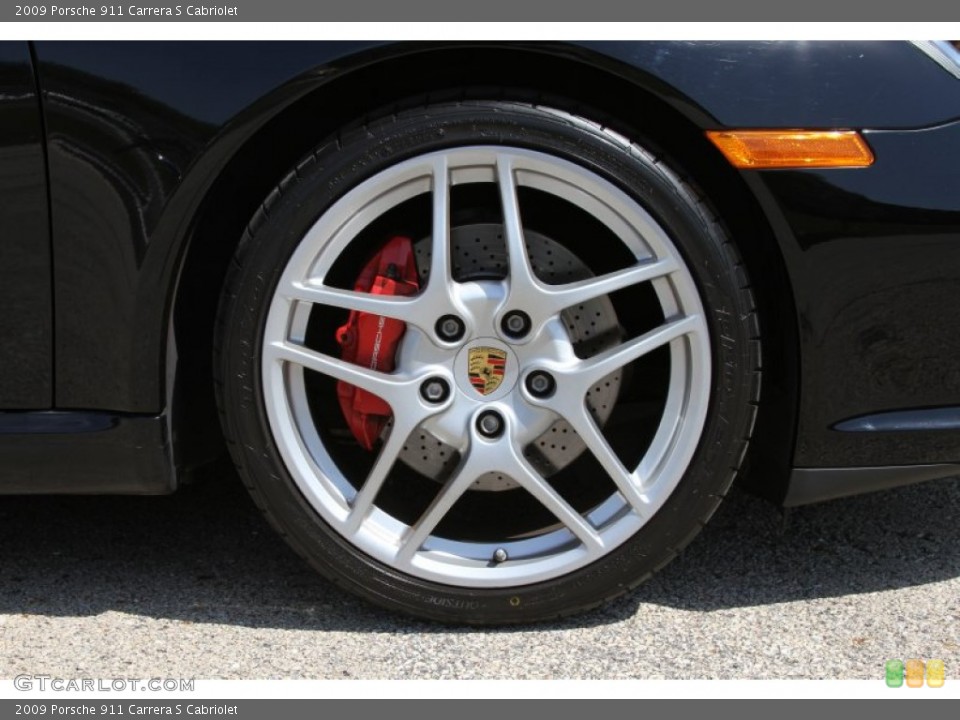 2009 Porsche 911 Carrera S Cabriolet Wheel and Tire Photo #65223451