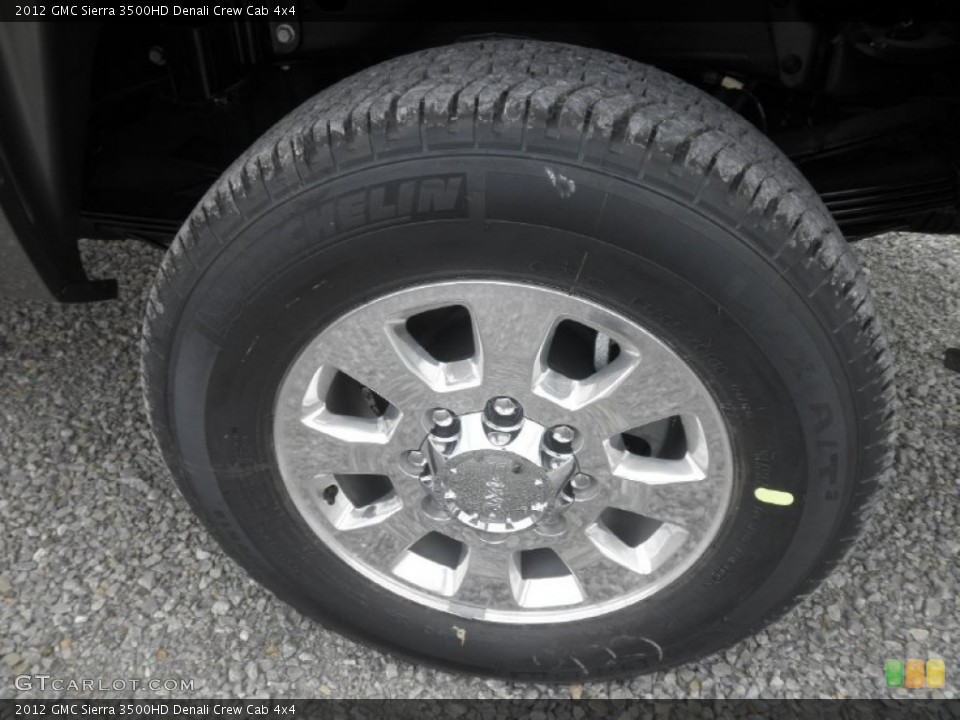 2012 GMC Sierra 3500HD Denali Crew Cab 4x4 Wheel and Tire Photo #65241548