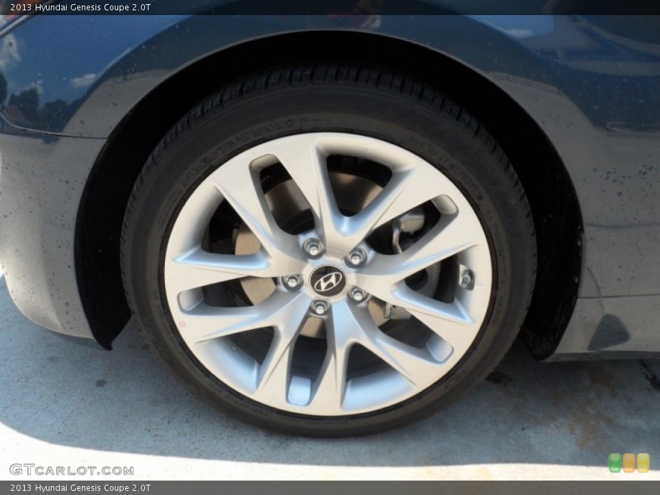 2013 Hyundai Genesis Coupe 2.0T Wheel and Tire Photo #65243749